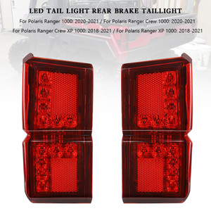 LED Tail Light Brake Light For Polaris Ranger Crew XP 1000 2018-2021 2413766 Red