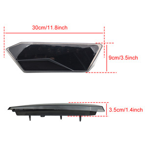 2412341 2412342 LED Tail Lights For Polaris RZR Turbo 1000 XP 900 S 2014-2019 Black