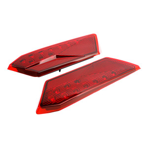 2412341 2412342 LED Tail Lights For Polaris RZR Turbo 1000 XP 900 S 2014-2019 Red Generic