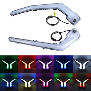 Front Signature Turn Signal Light RGB for Can Am Maverick X3 MAX 2017-2023
