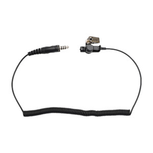 7.1-A3 Single listening Transparent Air Tube Earphone In-ear Air Duct Headset