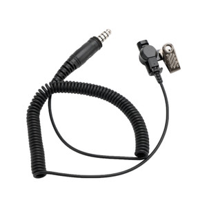 7.1-A3 Single listening Transparent Air Tube Earphone In-ear Air Duct Headset