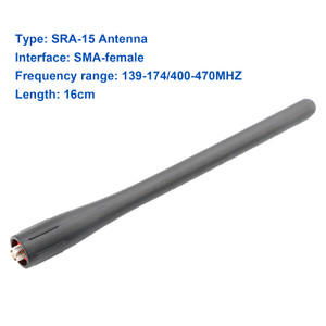 1x 139-174/400-470MHZ SMA-female Car Radio Antenna for Baofeng UV-5R BF-888S 9R