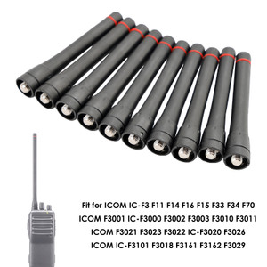 10x 450-570MHz UHF Car Radio 85mm Antenna for ICOM IC-F3 F11 F14 F16 F15 F33 F34