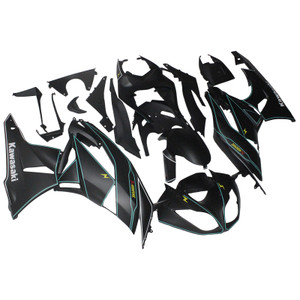 Injection Fairing Kit Bodywork Plastic ABS fit For Kawasaki ZX6R 636 2009-2012