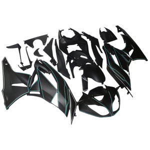 Injection Fairing Kit Bodywork Plastic ABS fit For Kawasaki ZX6R 636 2009-2012