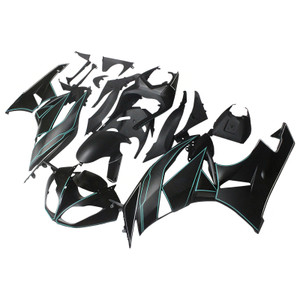 Injection Fairing Kit Bodywork Plastic ABS fit For Kawasaki ZX6R 636 2009-2012
