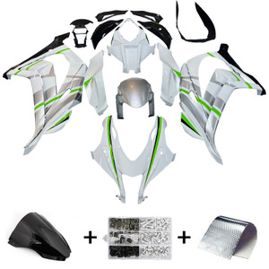 2016-2020 Kawasaki ZX10R Injection Fairing Kit Bodywork Plastic ABS#157 Amotopart Fairing