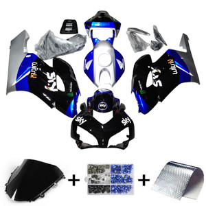 2004-2005 Honda CBR1000RR Injection Fairing Kit Bodywork Plastic ABS#194 Amotopart Fairing