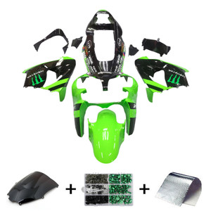 2002-2003 Kawasaki ZX9R Injection Fairing Kit Bodywork Plastic ABS#129