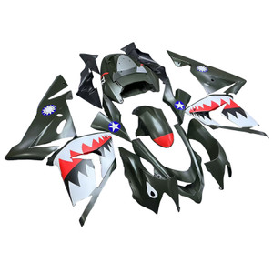 2004-2005 Kawasaki ZX10R Injection Fairing Kit Bodywork Plastic ABS#133