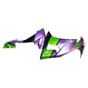 2008-2010 Kawasaki ZX10R Injection Fairing Kit Bodywork Plastic ABS#124 Amotopart Fairing