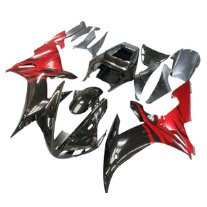 2002-2003 Yamaha YZF-R1 Injection Fairing Kit Bodywork Plastic ABS#39 Amotopart Fairing