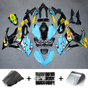 2014-2018 Yamaha YZF-R3 2015-2017 R25 Injection Fairing Kit Bodywork ABS#163