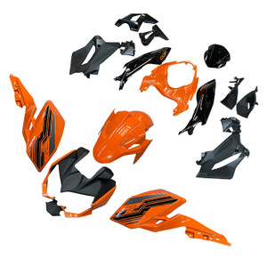 2018-2020 Kawasaki Z400 Injection Fairing Kit Bodywork Plastic ABS#107
