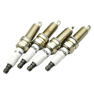 Ignition Coil + Spark Plug Set UF636 for Kia Rio Soul Hyundai Accent Veloster (4-Pack)
