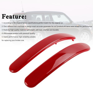 Car Rear Bumper Reflector Lights Set for BMW Mini Cooper Clubman R55 2008-2014 (2-Pack)