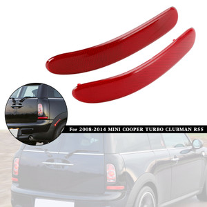 Car Rear Bumper Reflector Lights Set for BMW Mini Cooper Clubman R55 2008-2014 (2-Pack)
