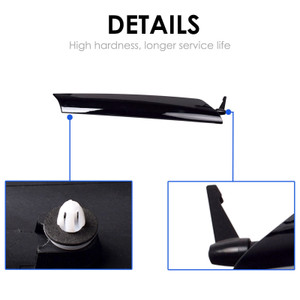 Front Windshield Post Trim Set 51137128157 58 for Mini Cooper R50 R52 R53 (Left+Right)