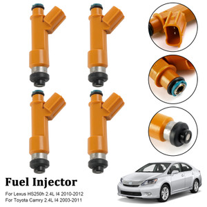 4PCS Fuel Injector 23209-0H050 Fit Toyota Camry 2.4L 2003-2011 23209-28060