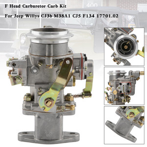 F Head Carburetor Carb Kit For Jeep Willys CJ3b M38A1 CJ5 F134 17701.02