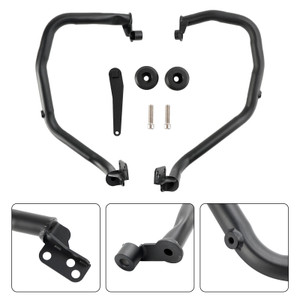 Engine Guard Crash Bar Frame Protector Bumper Black For Tr Rocket 3 Gt 2020-2022