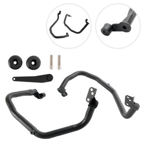 Engine Guard Crash Bar Frame Protector Bumper Black For Tr Rocket 3 Gt 2020-2022