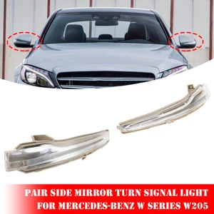 Pair Side Mirror Turn Signal Light For Mercedes-Benz W Series W205 A0999067401