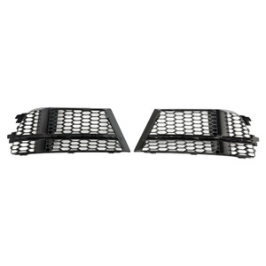 Front Fog Light Cover Bezel Grille Grill Fit AUDI A3 8V S-LINE 2017-2019