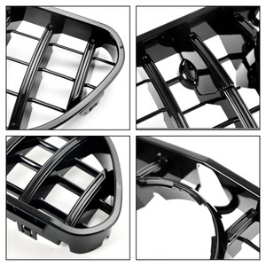 Front Bumper Grille Grill Fit Mercedes Benz W217 S63 AMG 2015-2017 Pre-Facelift