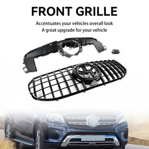 Front Bumper Grille Grill Fit Mercedes Benz X167 GLS450 GLS580 2020-2024