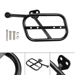 Luggage Rack Side Saddle Bag Mount Bracket Left For Guzzi V9 Bobber Roamer 18-23