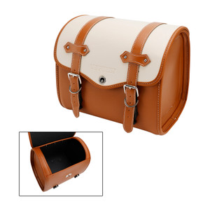 Color Matching Side Saddlebag Tail Bag Luggage Pouch Storage Pu For Motorbike