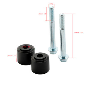 Handlebar Riser Spacers H=30mm For Bobber Speedmaster Bonneville T100 & T120