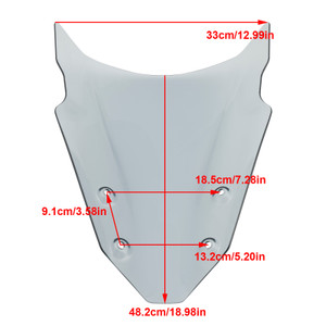 Windshield WindScreen fit for Suzuki GSX-S1000GT 2021-2023