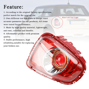 Rear Left Tail Light 63217255909 For Mini R56 R57 LCI R58 R59