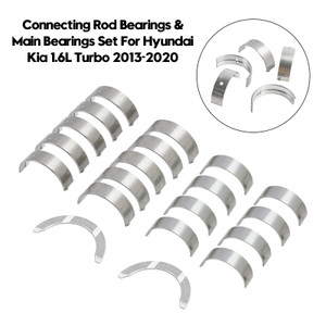 Connecting Rod Bearings & Main Bearings Set For Hyundai Kia 1.6L Turbo 2013-2020
