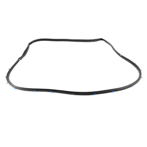 4PCS Door Weatherstrip Silence Opening Gasket For Honda Civic 2006-2011