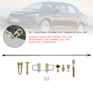 21" Adjustable Column Shift Linkage Kit ACA-1807 for AOD Ford Transmission