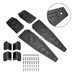 Footboard Foot Rest Pad Peg Pedal Plate For Aprilia SR GT200 SR GT125 2022-2023 BLK
