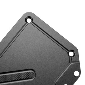 Footboard Foot Rest Pad Peg Pedal Plate For Aprilia SR GT200 SR GT125 2022-2023 BLK
