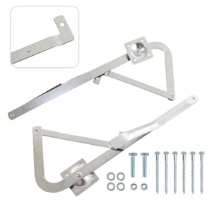 Pair Attic Ladder Spreader Hinge Arms For MFG Werner Series 55-2 after 2010