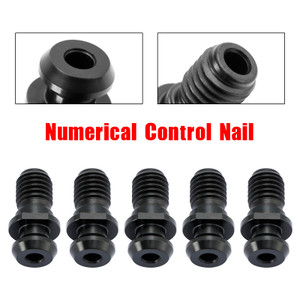 5Pcs CAT40 45 0.740" Coolant Pull Stud Retention Knob For Mazak Fadal Black