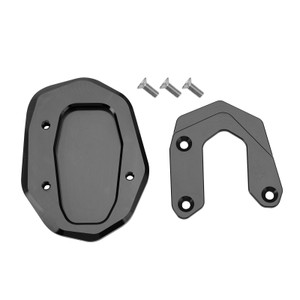 Kickstand Enlarge Plate Pad fit for Ducati Scrambler 400/800/1100 2015-2020 BLK