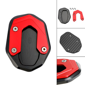 Kickstand Enlarge Plate Pad fit for Ducati Scrambler 400/800/1100 2015-2020 Red