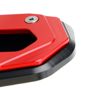 Kickstand Enlarge Plate Pad fit for Ducati Scrambler 400/800/1100 2015-2020 Red