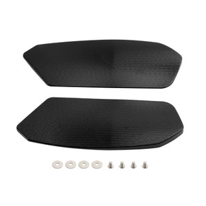CNC Aluminum Black Mirror Block Off Plates For Suzuki GSXR1000 GSXR1000R 17-24