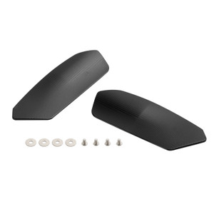 CNC Aluminum Black Mirror Block Off Plates For Suzuki GSXR1000 GSXR1000R 17-24