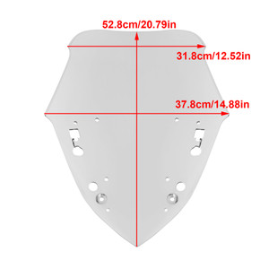 ABS Motorcycle Windshield WindScreen fit for YAMAHA X-MAX 300 2017-2022 CLE