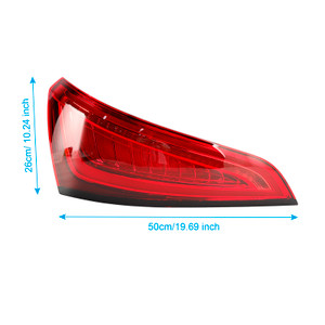 2014-2016 Audi Q5 8R Left Rear Tail Light Lamp 8R0945093C Generic